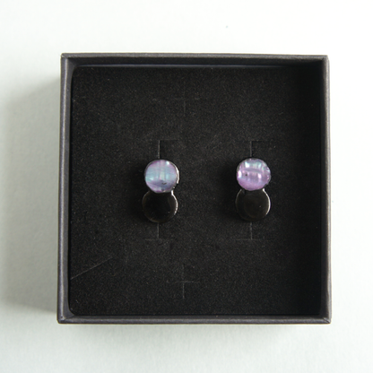 Raden "Bonbori" Mother-of-Pearl Inlay Earrings