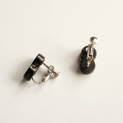 Raden "Bonbori" Mother-of-Pearl Inlay Earrings