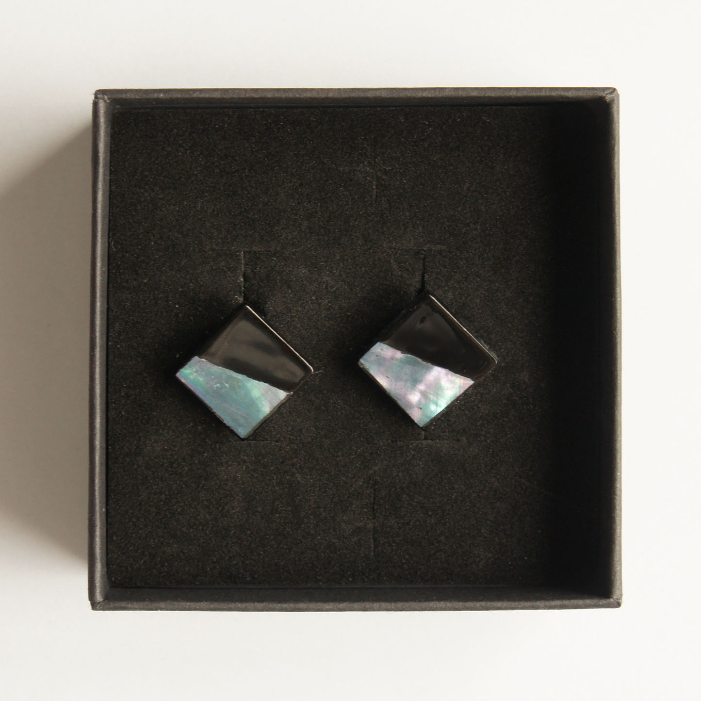Raden Mother-of-pearl "Ice Fragment" Earrings