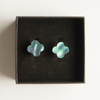 Raden Cufflinks "Pale Flower"