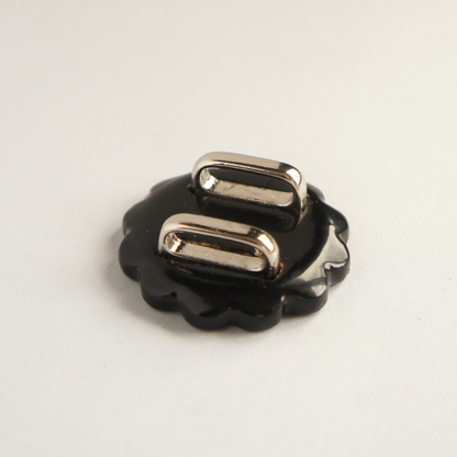 Mother-of-pearl Inlaid Obi Clip "Bankka"