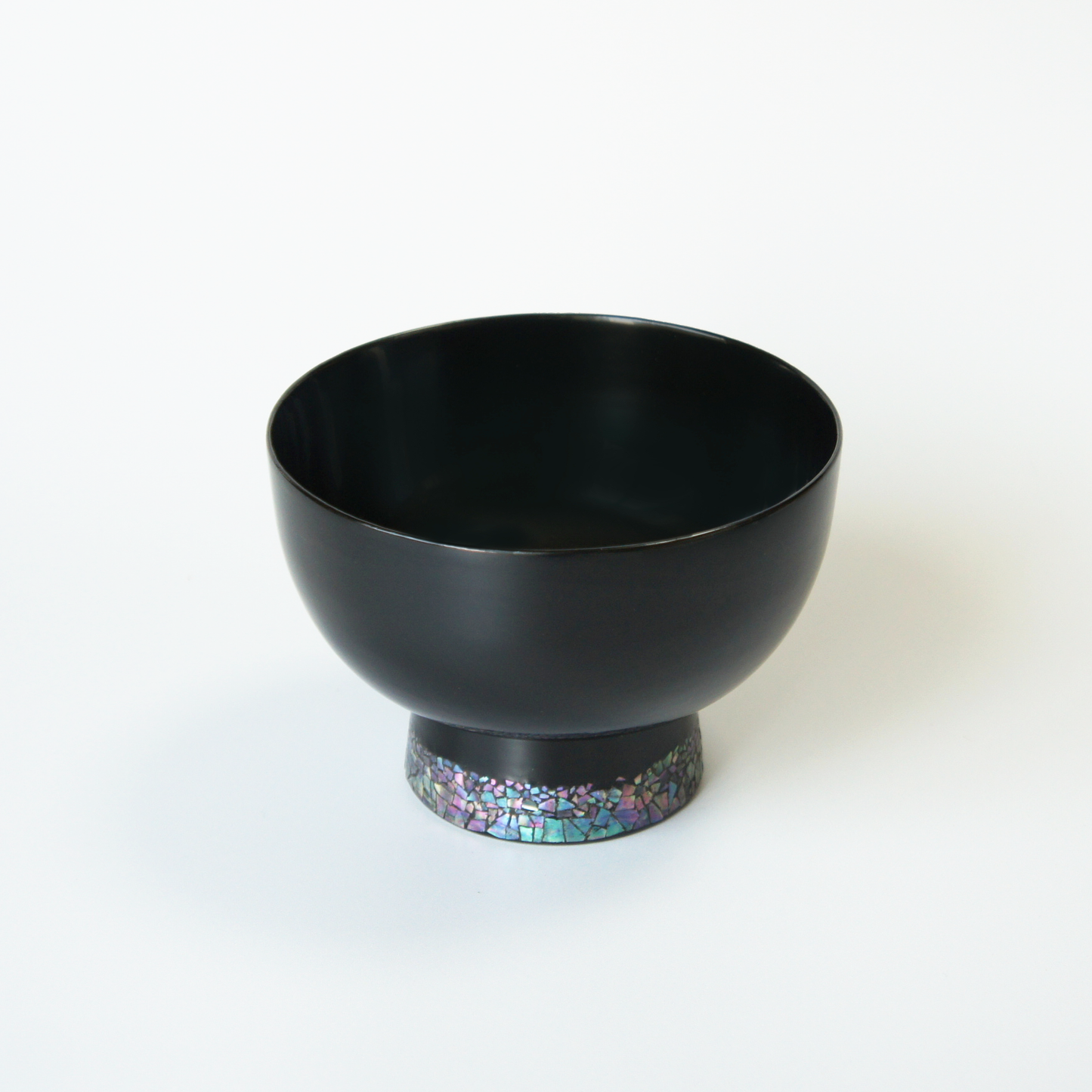 Ice pattern raden lacquer bowls (set of 2)