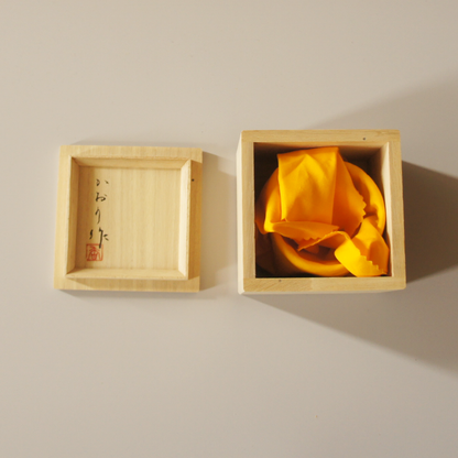 Jomon-style Corded Pottery Sake Vessel (Red)