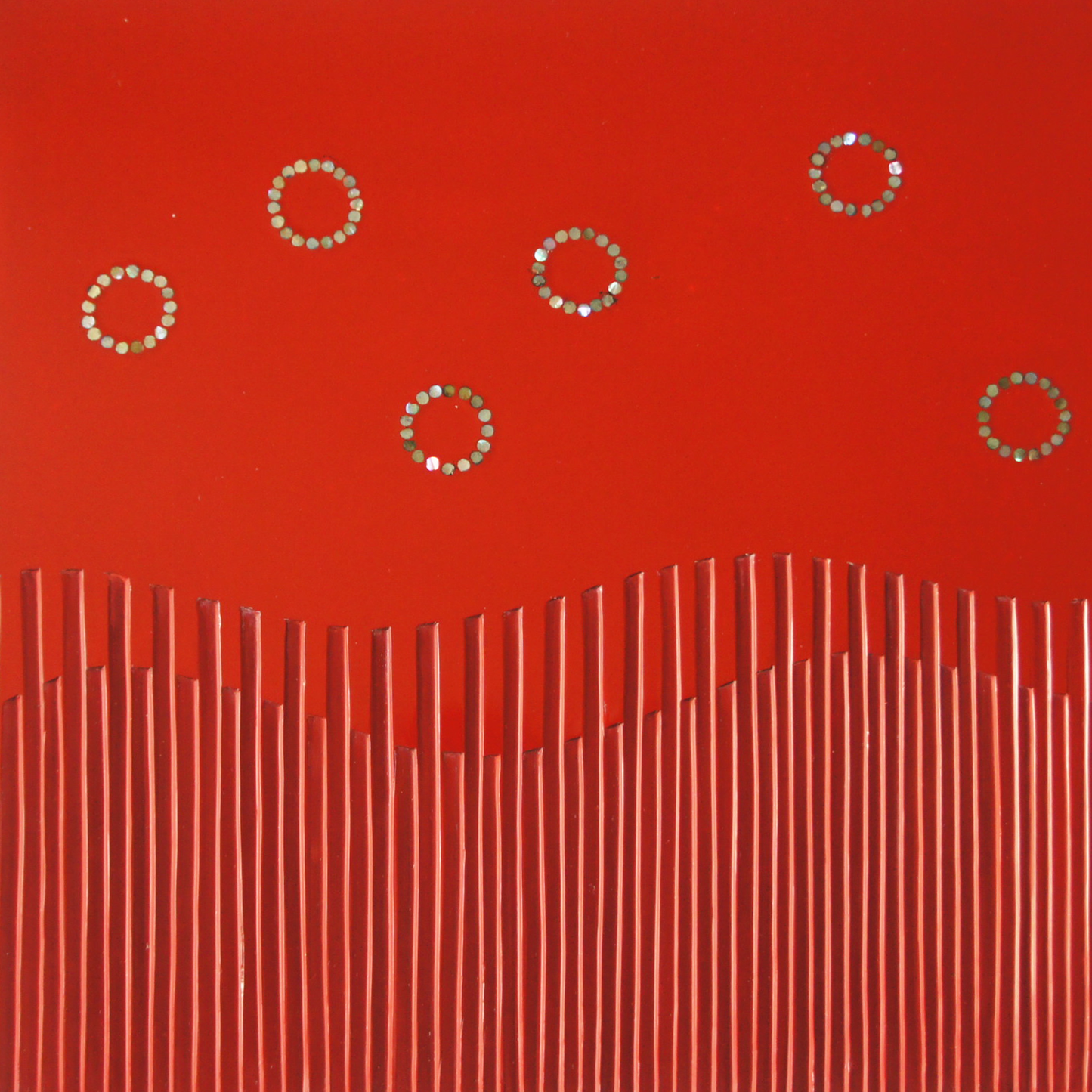 Panel in Carved Urushi "Ephemeral Song"